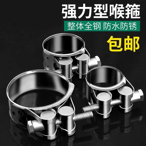 不锈钢强力喉箍 欧式抱箍管夹的选型、应用与安装全指南